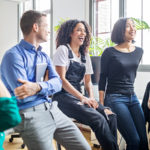 Happy Motivated Engaged Employees