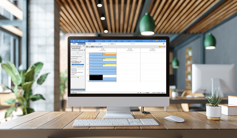 MaximEyes OptometrySoftware Schedule