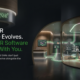 Cover image for the MaximEyes audiobook "Good EHR Software Evolves. Great EHR Software Evolves With You," featuring a modern eye care practice with connected workflow pathways and EHR technology.