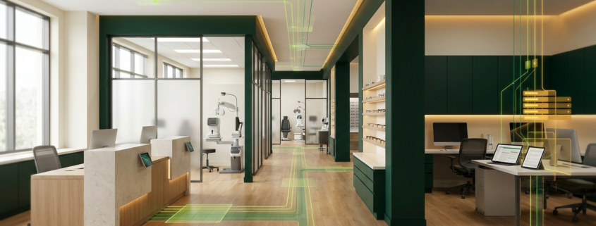Growing eye care practice with connected workflows